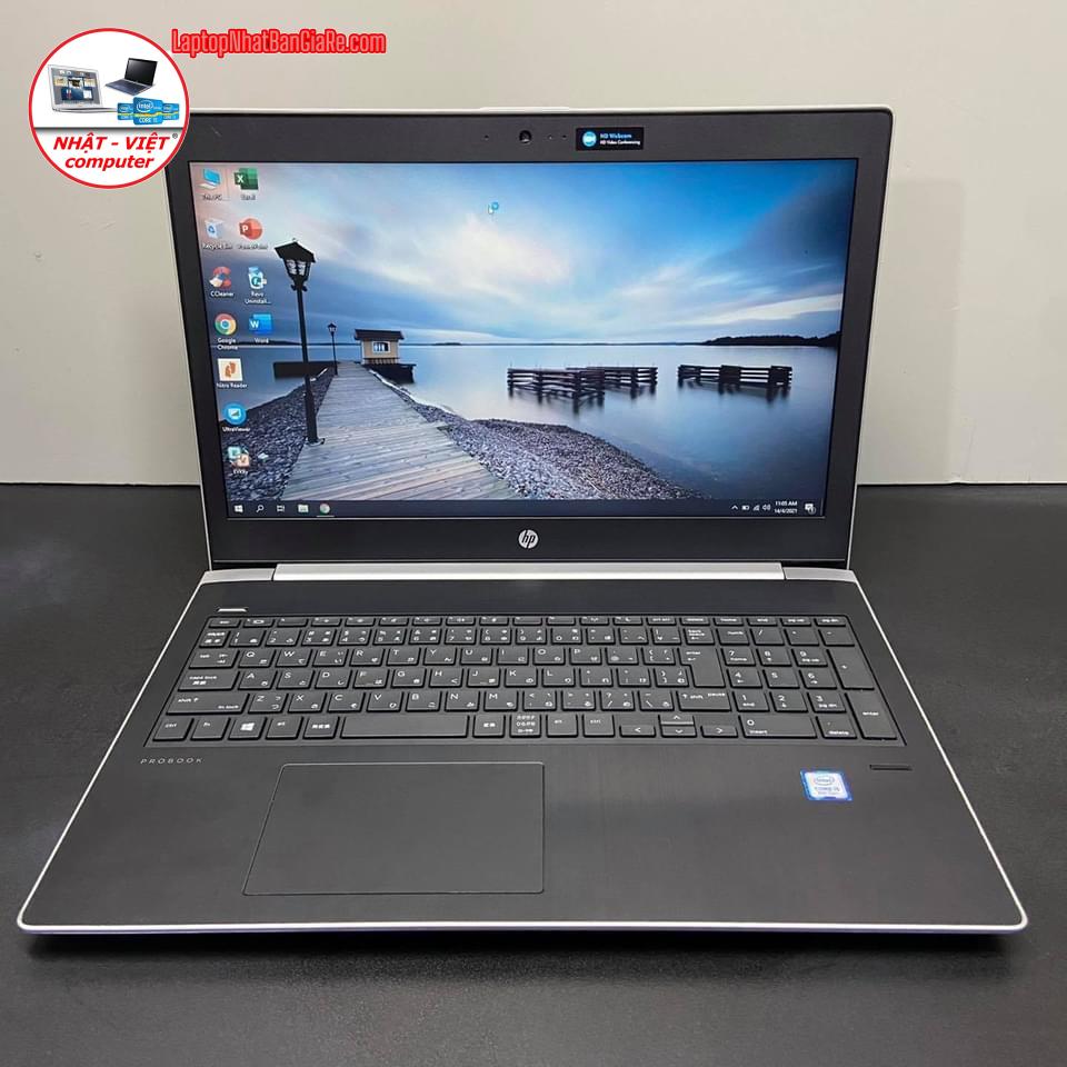 HP Probook 450 G5 i5-7200U(~3.10Ghz) / 15.6” HD LED / CAMERA BLUETOOTH - Laptop Nhật Bản Giá Rẻ