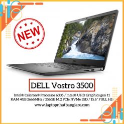 DELL Vostro 3500 NEWBOX / Intel® Celeron® Processor 6305 (1.80Ghz) / SSD 256GB NVMe / 15.6” FULL HD (1920x1080)